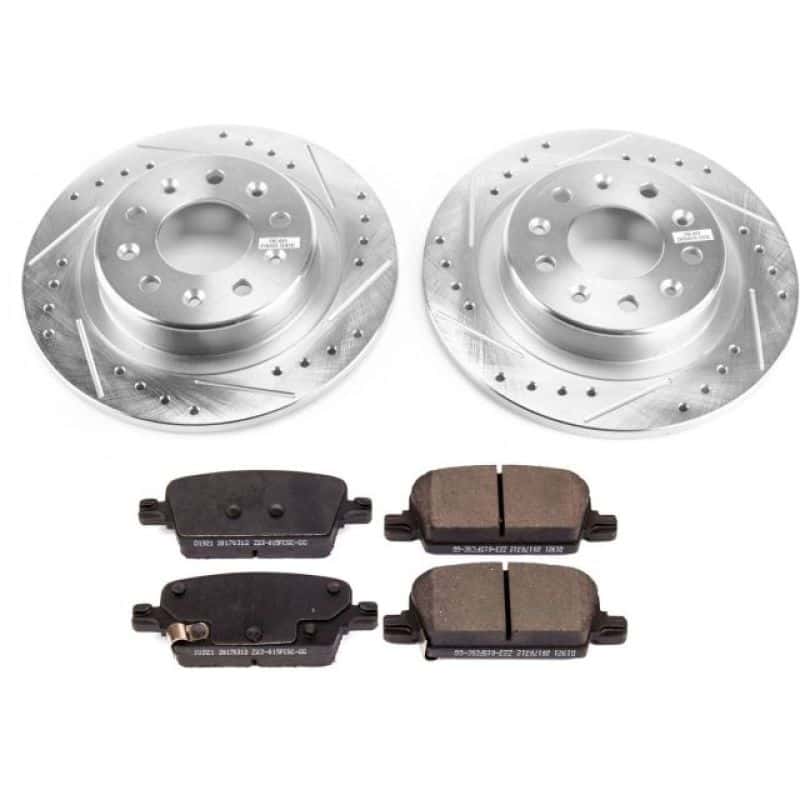 PowerStop — Power Stop 16-18 Chevrolet Malibu Rear Z23 Evolution Sport Brake Kit - view 1