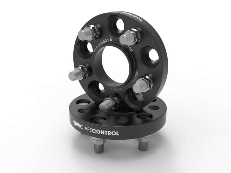aFe — aFe Control Forged Aluminum Wheel Spacers 5x108 CB 63.4 20 MM- 20-24 Ford Edge ST
Wheel Spacer Kit - view 1
