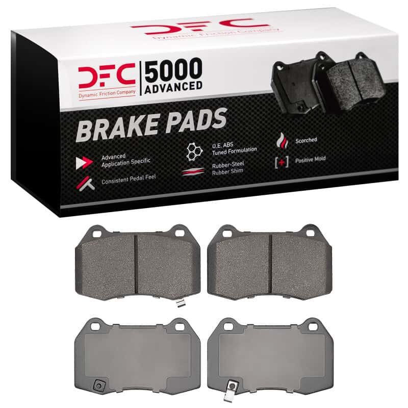DFC — DFC 04-06 Nissan Sentra Front 5000 Advanced Low Metallic Brake Pads
DFC Brake Pad Set - view 1