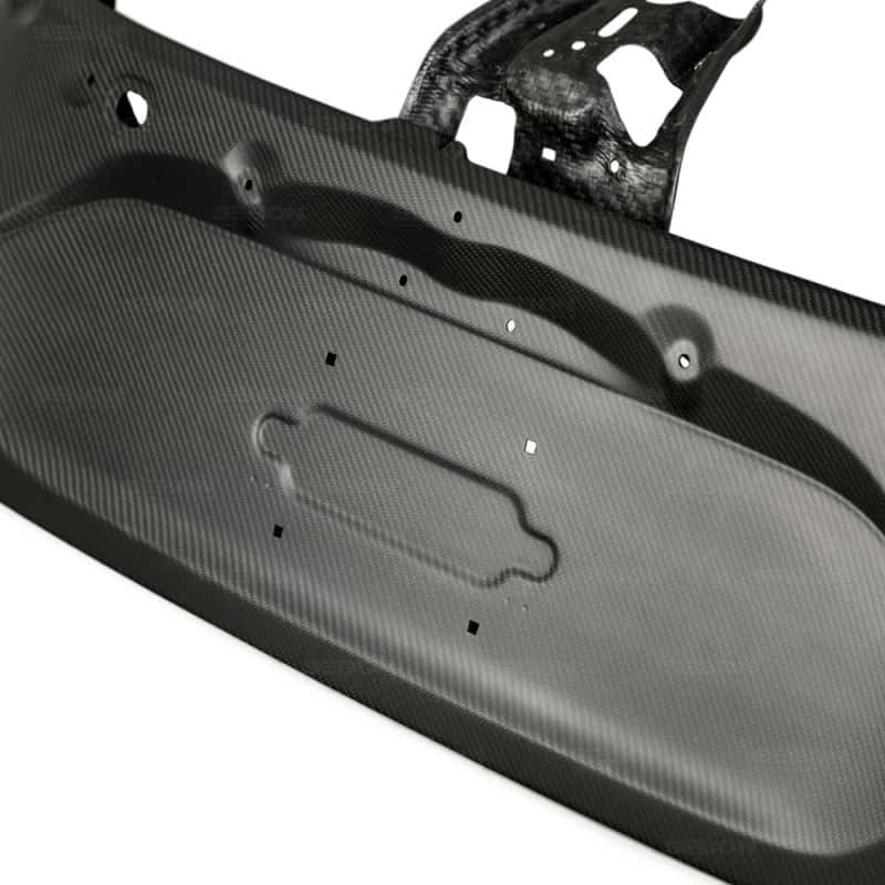 Seibon — Seibon 2017+ Honda Civic Type R Hatchback OEM Dry Carbon Fiber Trunk Lid - view 3
