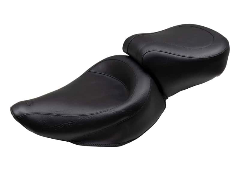 Mustang Motorcycle — Mustang 91-05 Harley Dyna Wide Touring 1PC Seat - Black - view 2
