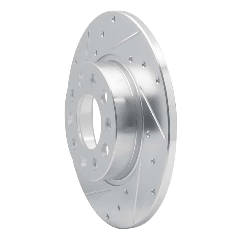 R1 Concepts — R1 15-25 Alfa Romeo Tonale Rear Left Drilled & Slotted Silver Brake Rotor
R1 Brake Rotor Drill - view 2