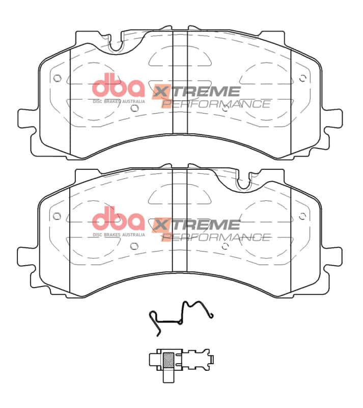 DBA — DBA 19-21 Audi A8 Quattro w/400mm Front Rotor) Front XP Performance Brake Pads
Brake Pad - view 2