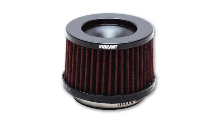 Vibrant — Vibrant The Classic Perf Air Filter 4.75in O.D. Cone x 3-5/8in Tall x 4in inlet I.D. Turbo Outlets
4"ID5"ODShortAirFltr
4"IDShortAirFilter
Air Filter - view 4