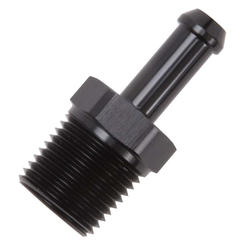 Edelbrock — Edelbrock Hose Fittings Straight 1/2In NPT to 3/8In Barb Black Anodize
KIT PARTS - view 1