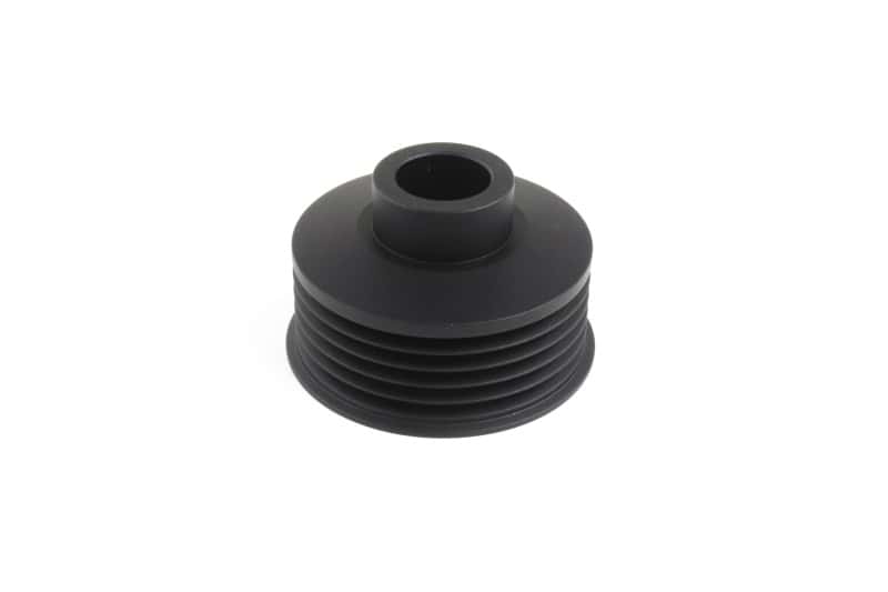Perrin Performance — PERRIN 02-05 Subaru WRX / 04-06 STI / 93-11 Impreza Lightweight Alternator Pulley - Black - view 2