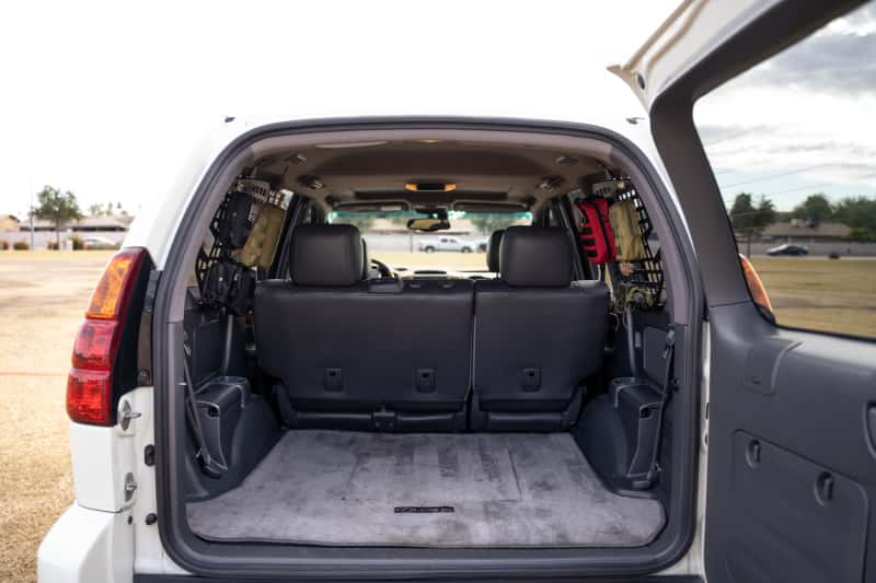 DV8 Offroad — DV8 Offroad 03-09 Lexus GX 470 Rear Window Molle Storage Panels - view 14