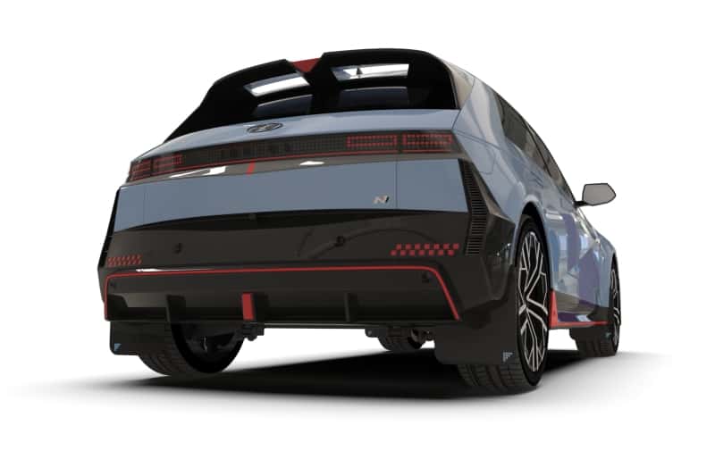 Rally Armor — Rally Armor 25-26 Hyundai Ioniq 5 N Black UR Mud Flap Light Blue Battery Logo
Mud Flap - view 3