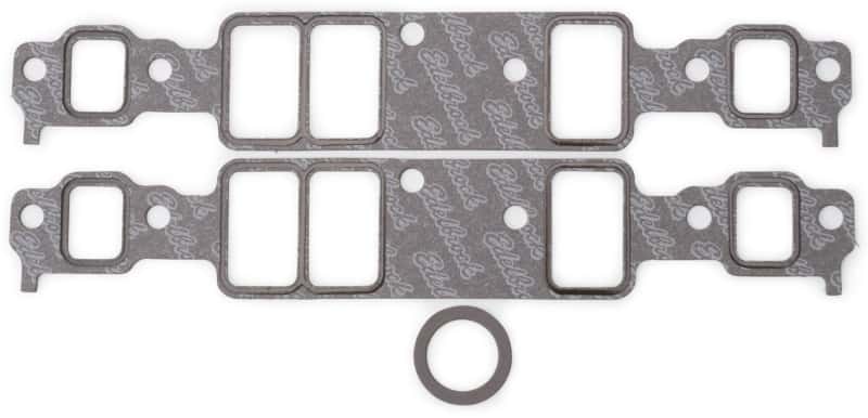 Edelbrock — Edelbrock Gasket Intake Chevy90 V6
GASKETS - view 1