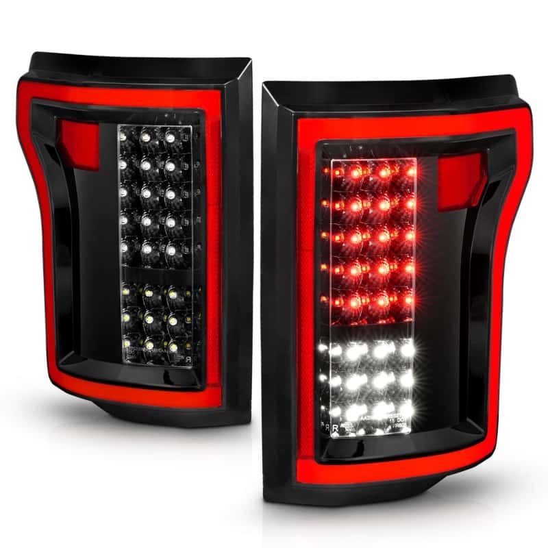 ANZO — ANZO 2015-2016 Ford F-150 LED Taillights Black
TailLightSet - view 3