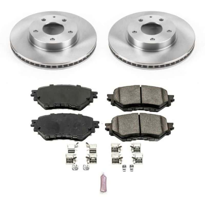 PowerStop — Power Stop 14-16 Mazda 3 Front Autospecialty Brake Kit - view 1