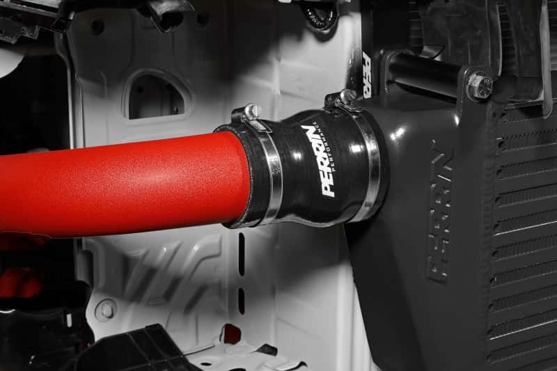 Perrin Performance — PERRIN 22-25 Subaru WRX Front Mount Intercooler Kit (Red Tubes & Black Core) - view 6