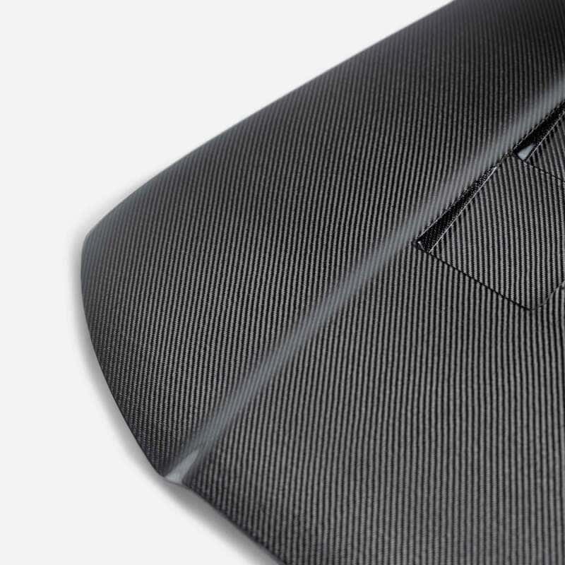 Seibon — Seibon 05-11 Toyota Tacoma TS-Style Carbon Fiber Hood - view 4
