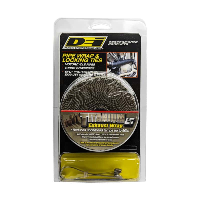 DEI — DEI Exhaust Wrap Kit - Pipe Wrap and Locking Tie - Titanium
Exhaust Wrap Kit - view 5