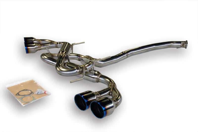HKS — HKS 09+ GTR Flux Welded Legamax Premium Exhaust - view 1