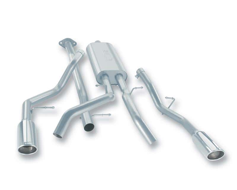 Borla — Borla 09-12 GMC Sierra 1500 / 09-12 Chevrolet Silverado 1500 SS Catback Exhaust
Cat-Back System
ExhstSysKt - view 2