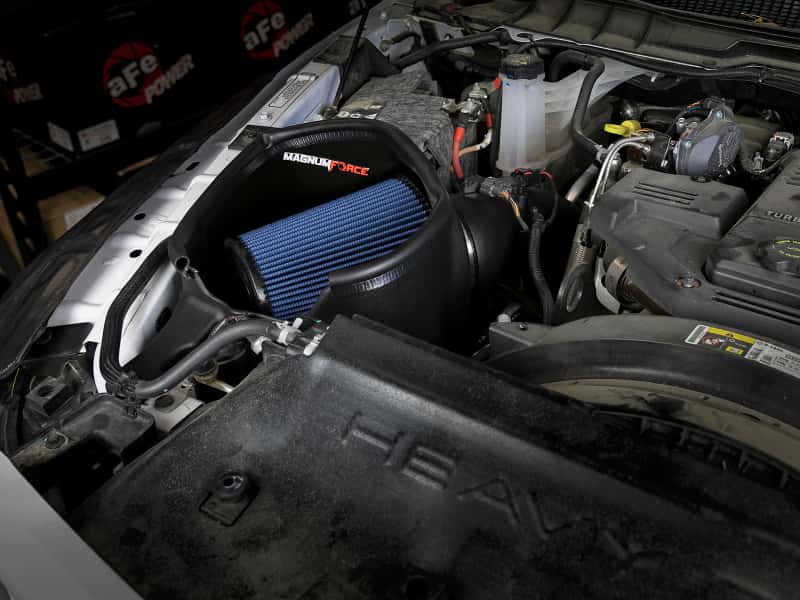 aFe — aFe 13-18 Dodge L6 6.7L Diesel Trucks MagnumFORCE Stage-2 Intake Pro 5R Filter
Magnum FORCE Intake - view 7
