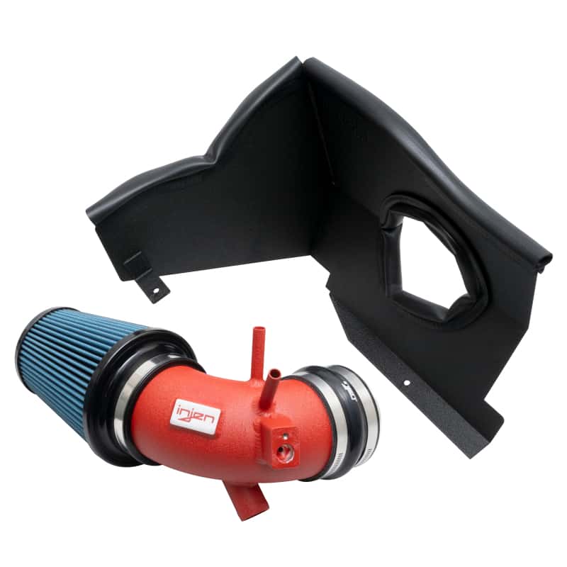 Injen — Injen 22-23 Kia Stinger 2.5L Turbo L4 Wrinkle Red Short Ram Tuned Intake System
Cold Air Intake - view 3