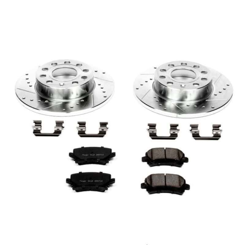 PowerStop — Power Stop 2008 Audi A3 Rear Z23 Evolution Sport Brake Kit - view 1