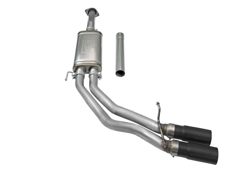 aFe — aFe Rebel Exhausts 3in SS Cat-Back 15-16 Ford F-150 EcoBoost V6 2.7/3.5L V8 5.0L w/ Black Tips
Cat-Back Exhaust - view 6