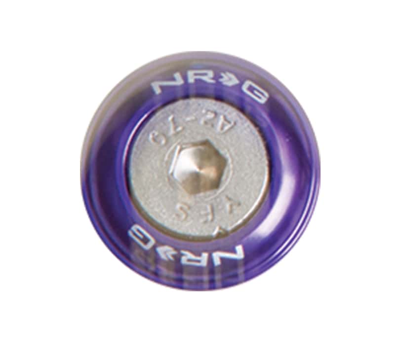 NRG — NRG Fender Washer Kit w/Rivets For Metal (Purple) - Set of 10 - view 2