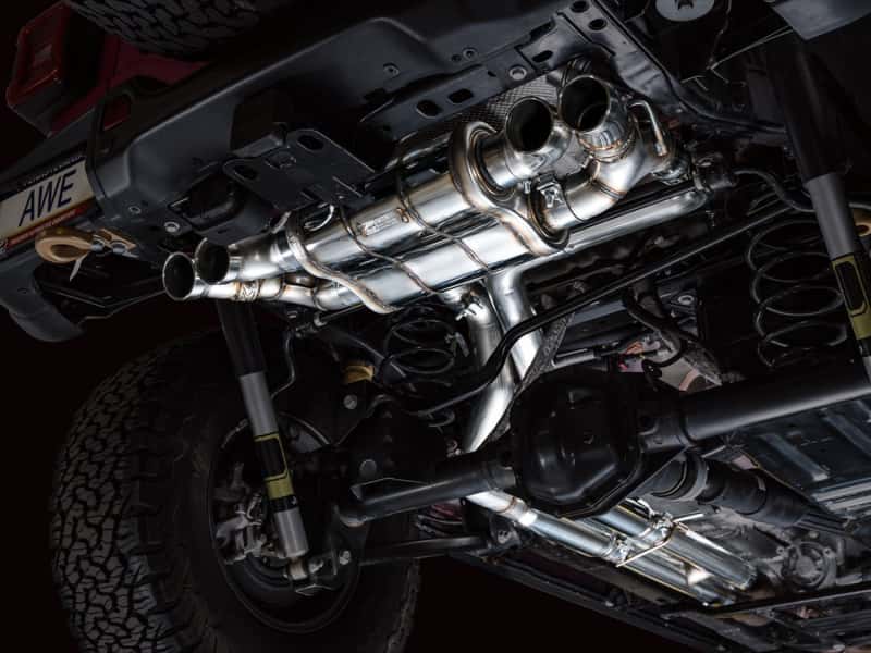 AWE Tuning — AWE 21+ Wrangler 392 Switchpath Cat-Back Exhaust- Quad BashGuards
SwitchPath™ Exhaust - view 2