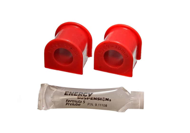 Energy Suspension — Energy Suspension 88-91 Honda Civic/CRX Red 19mm Front Sway Bar Bushings
Sway Bar Bushing Kit - view 3