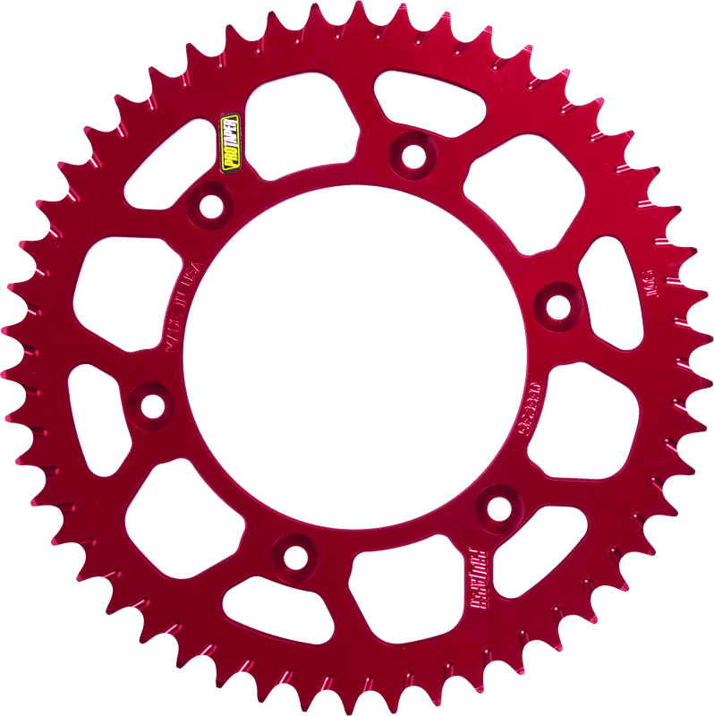 ProTaper — ProTaper Honda Rear Red Sprocket - 50 Teeth - view 2