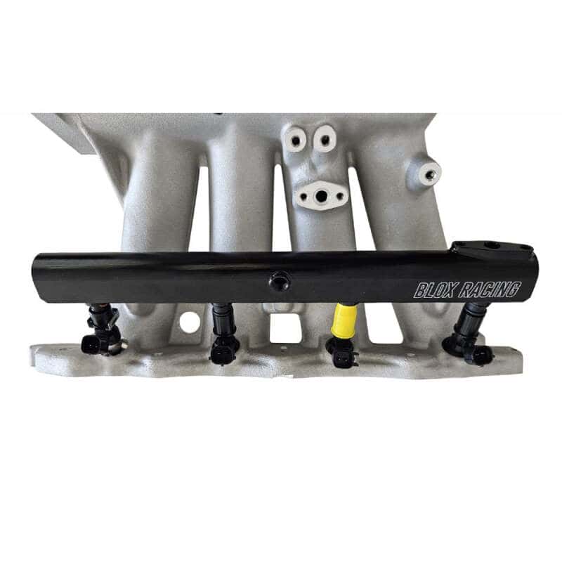 BLOX Racing — BLOX Racing Honda B-Series Xtreme Aluminum Fuel Rail - Black - view 1
