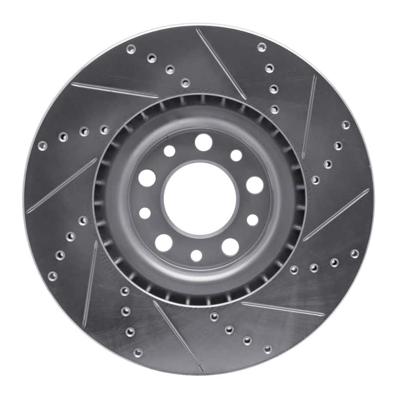 R1 Concepts — R1 2017-2025 Alfa Romeo Stelvio Front Left Drilled & Slotted Silver Brake Rotor
R1 Brake Rotor Drill - view 5
