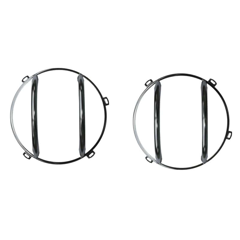 Rugged Ridge — Rugged Ridge 07-18 Jeep Wrangler JK Stainless Steel Headlight Euro Guard Kit
Head Light Guard
OFFROAD_EXTERIOR - view 2