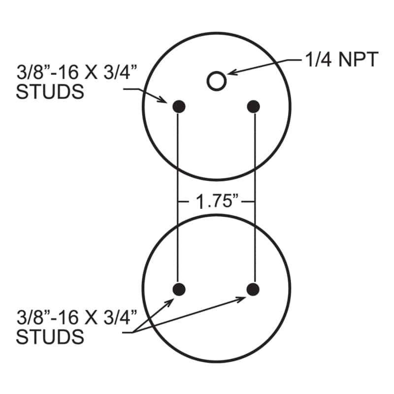 Firestone — Firestone Ride-Rite Replacement Bellow 268C (For Kit PN 2488/2061) (W217606764)
Replacement Bellows
SuspAirBag/Bellows - view 2
