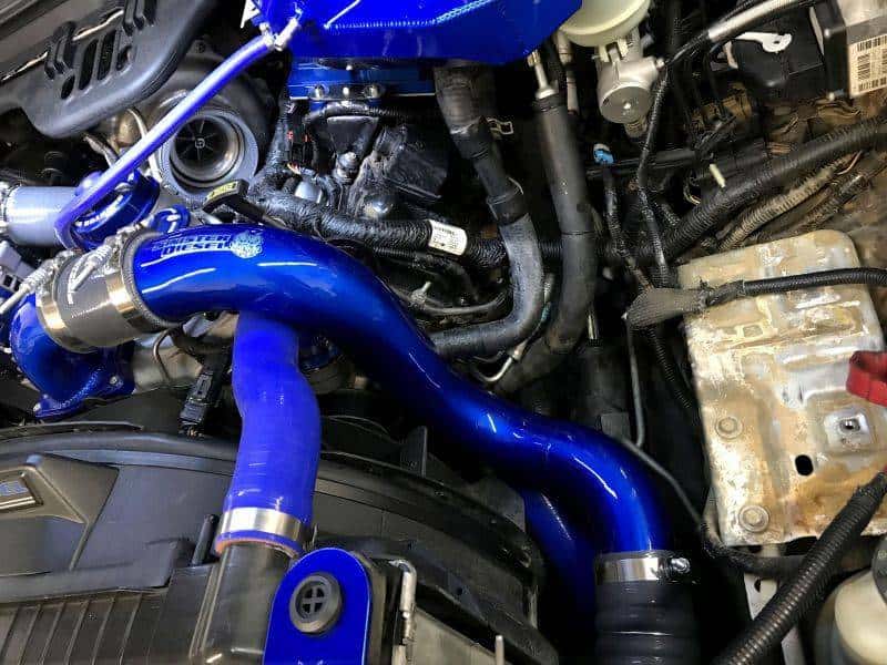 Sinister Diesel — Sinister Diesel 03-07 Ford 6.0L Powerstroke Cold Side Charge Pipe
Intercooler Pipe - view 15