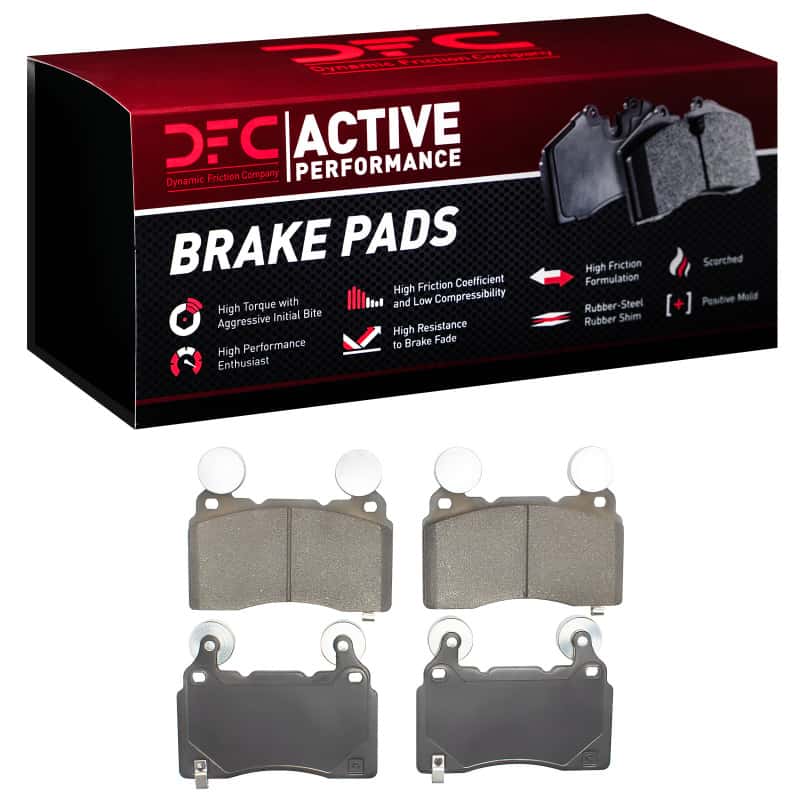 DFC — DFC 10-15 Chevrolet Camaro Front Active Performance Pads - Low Metallic
DFC Brake Pad Set - view 1