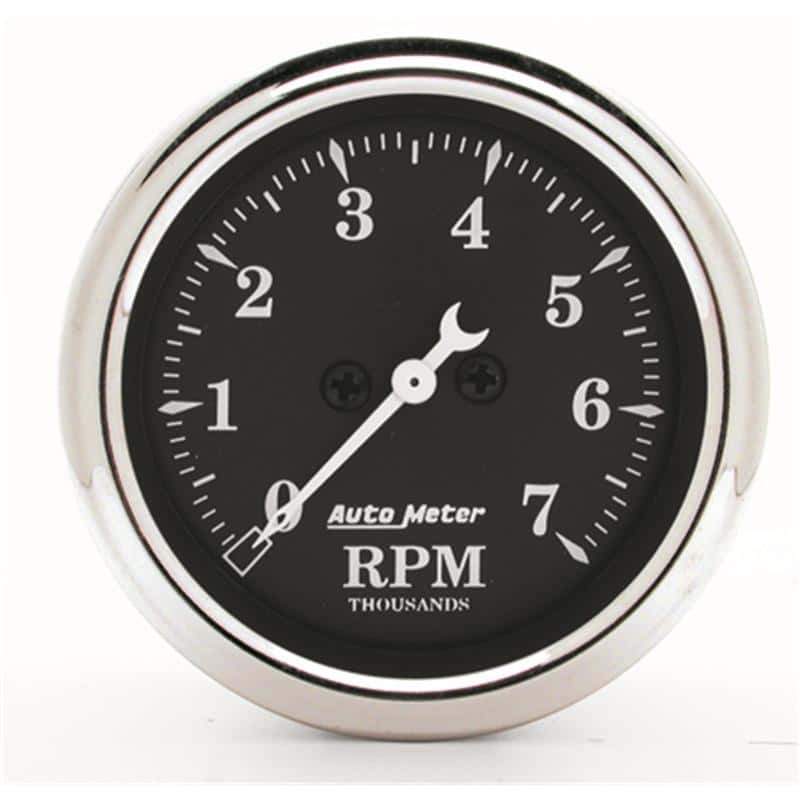 AutoMeter — Autometer 2 1/16in 18V Electric Old Tyme Black Voltmeter
2" VOLTMETER, 8-18 V - view 3