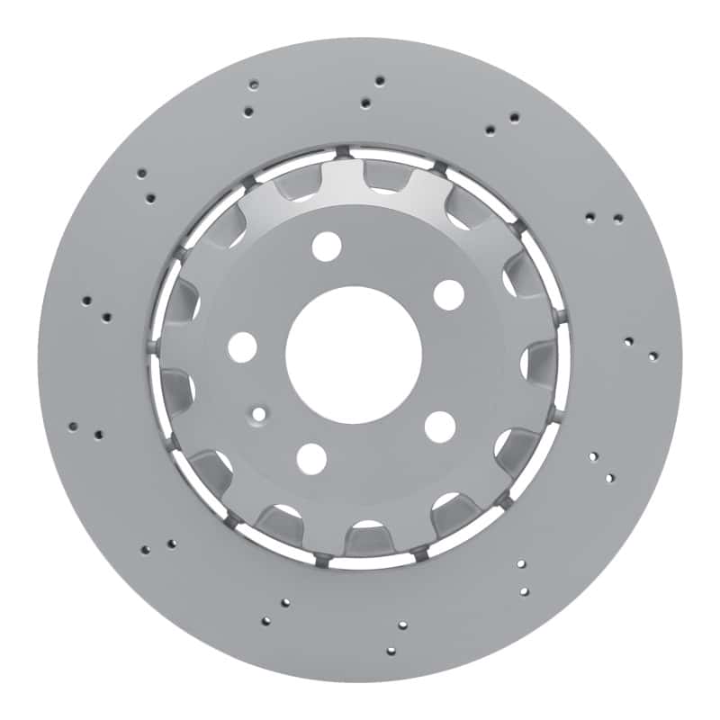 DFC — DFC 18-25 Audi RS5 Sportback Rear Drilled Hi-Carbon Alloy Geomet Coated Rotor - view 1