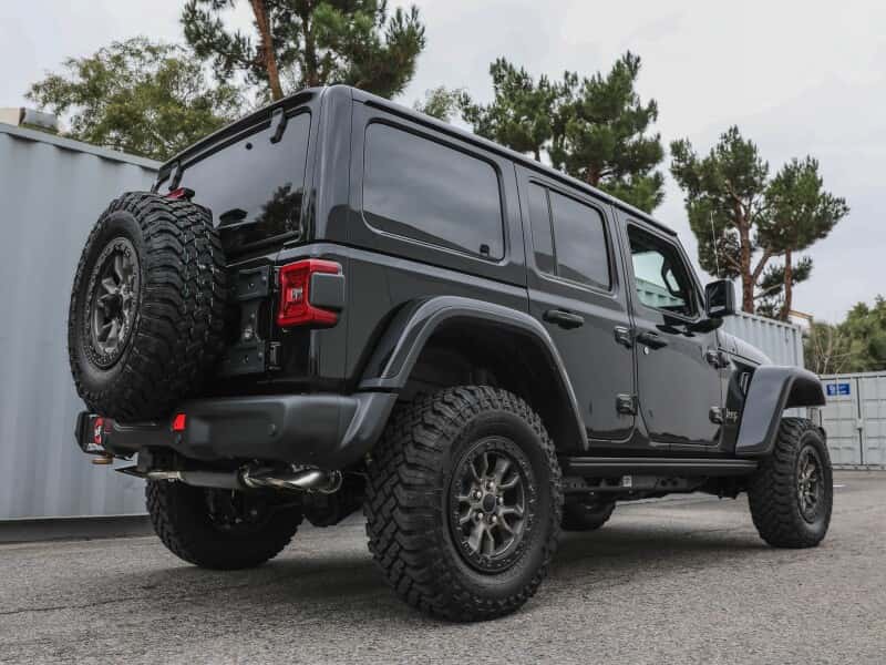 aFe — aFe 21-22 Jeep Wrangler JL Vulcan Series Stainless Steel Cat-Back Exhaust System
Cat-Back Exhaust - view 3