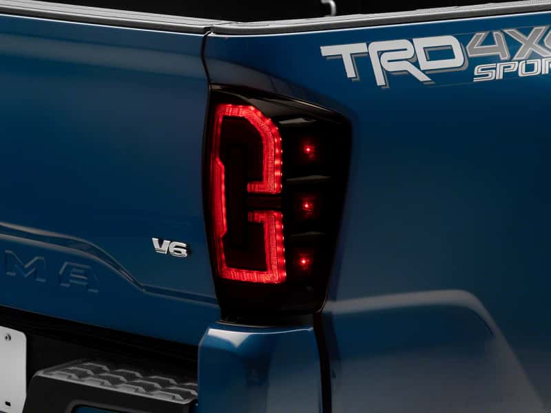 Raxiom — Raxiom 16-23 Toyota Tacoma LED Tail Lights- Blk Housing (Smoked Lens)
Lights - view 1