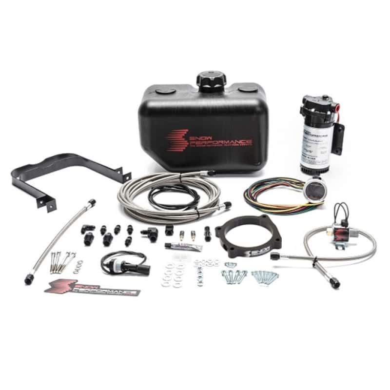 Snow Performance — Snow Performance Stg 2 Boost Cooler Challenger/Charger Hellcat Water Inj Kit (SS Braid Line/4AN Fit)
Water/Meth Inject Kt - view 2