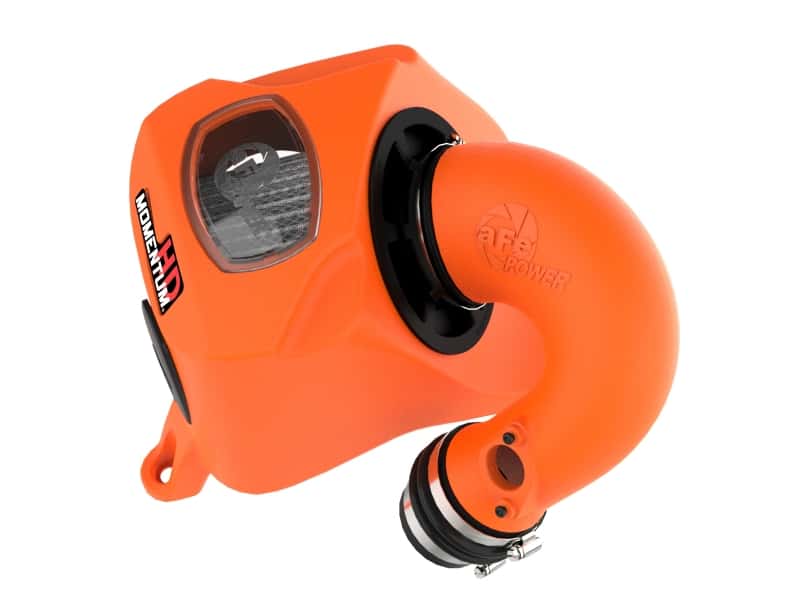 aFe — aFe 15-25 Toyota Hilux L4 2.8L (td) Momentum HD Orange Edition Intake w/ Pro DRY S Filter (MOQ 12)
Momentum HD Intake - view 3