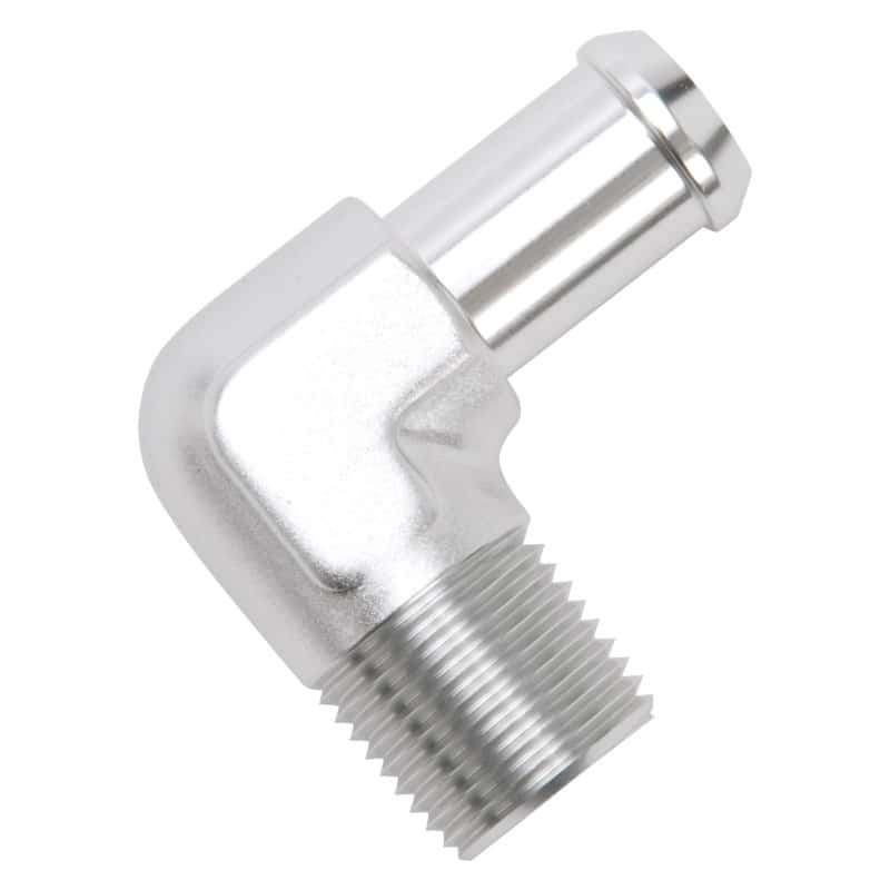 Edelbrock — Edelbrock Hose End 90-Deg 1/2In NPT to 5/8In Barb Clear Anodize
KIT PARTS - view 3