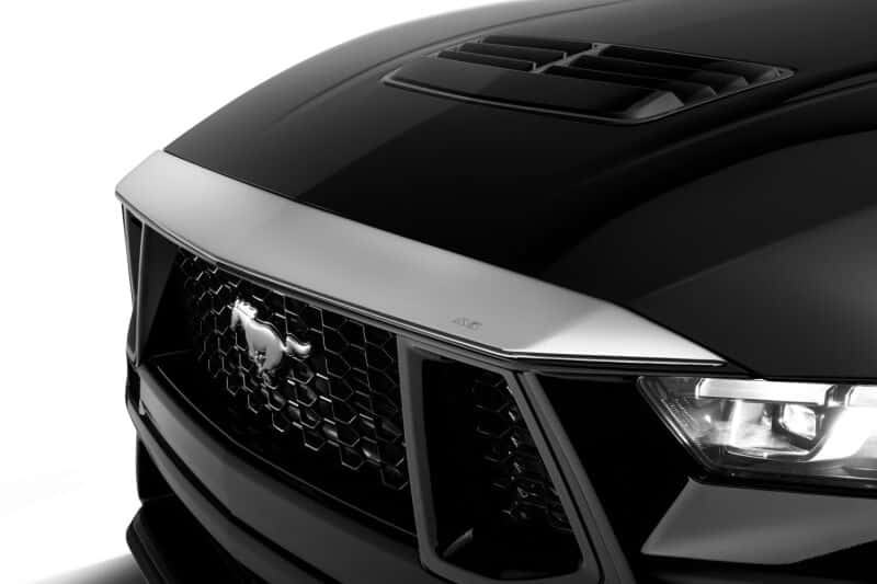 Husky Liners — Husky Liners 2024 Ford Mustang Aeroskin Hood Protector - Chrome
Hood Shields - view 1