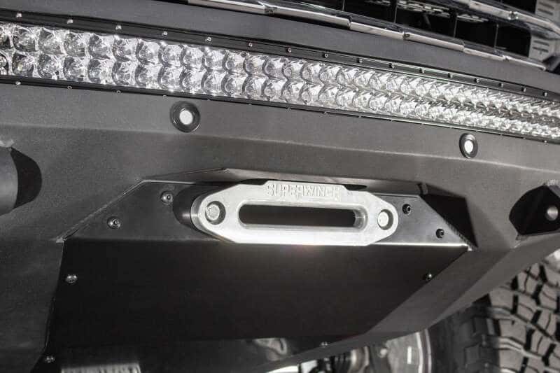 Addictive Desert Designs — Addictive Desert Designs 2019 Chevrolet Silverado 1500 SF Front Bumper w/ Winch Mount&Sensor Cutout
Bumper- Front
Bumpers - view 7