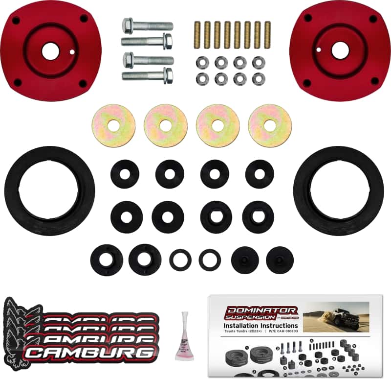 Camburg — Camburg 22-24 Toyota Tundra 2wd /4wd Dominator Preload Spacer Kit
Spring Preload Kit - view 2
