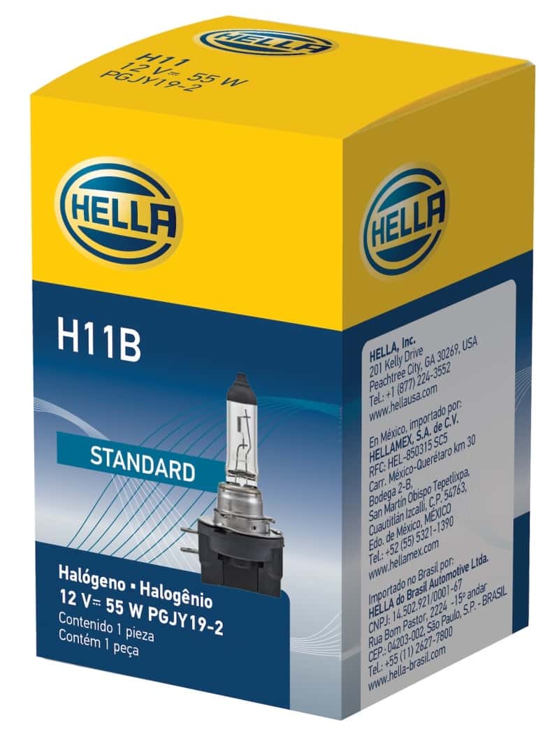 Hella — Hella Bulb H11B 12V 55W Pgjy192 - view 7