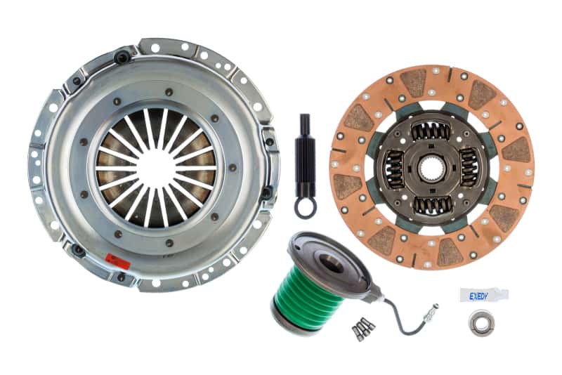 Exedy — Exedy 2005-2010 Ford Mustang V8 Stage 2 Cerametallic Clutch Cushion Button Disc
Stage 2 Clutch Kit
Clutch Kit - view 1