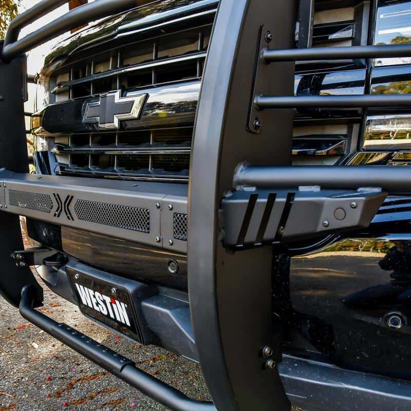 Westin — Westin 16-18 Chevy Silverado 1500 Sportsman X Grille Guard - Textured Black
Grille Guard - view 5