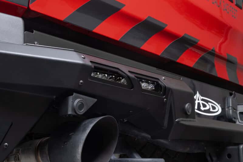 Addictive Desert Designs — Addictive Desert Designs2025 Ram RHO Phantom Rear Bumper - Hammer Black Powder Coat - view 5