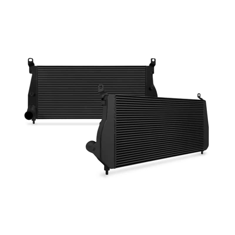 Mishimoto — Mishimoto 02-04.5 Chevrolet 6.6L Duramax Intercooler Kit w/ Pipes (Black) - view 8