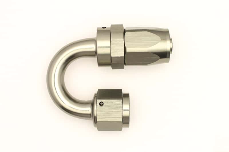 DeatschWerks — DeatschWerks 8AN Female Swivel 180-Degree Hose End CPE - view 4